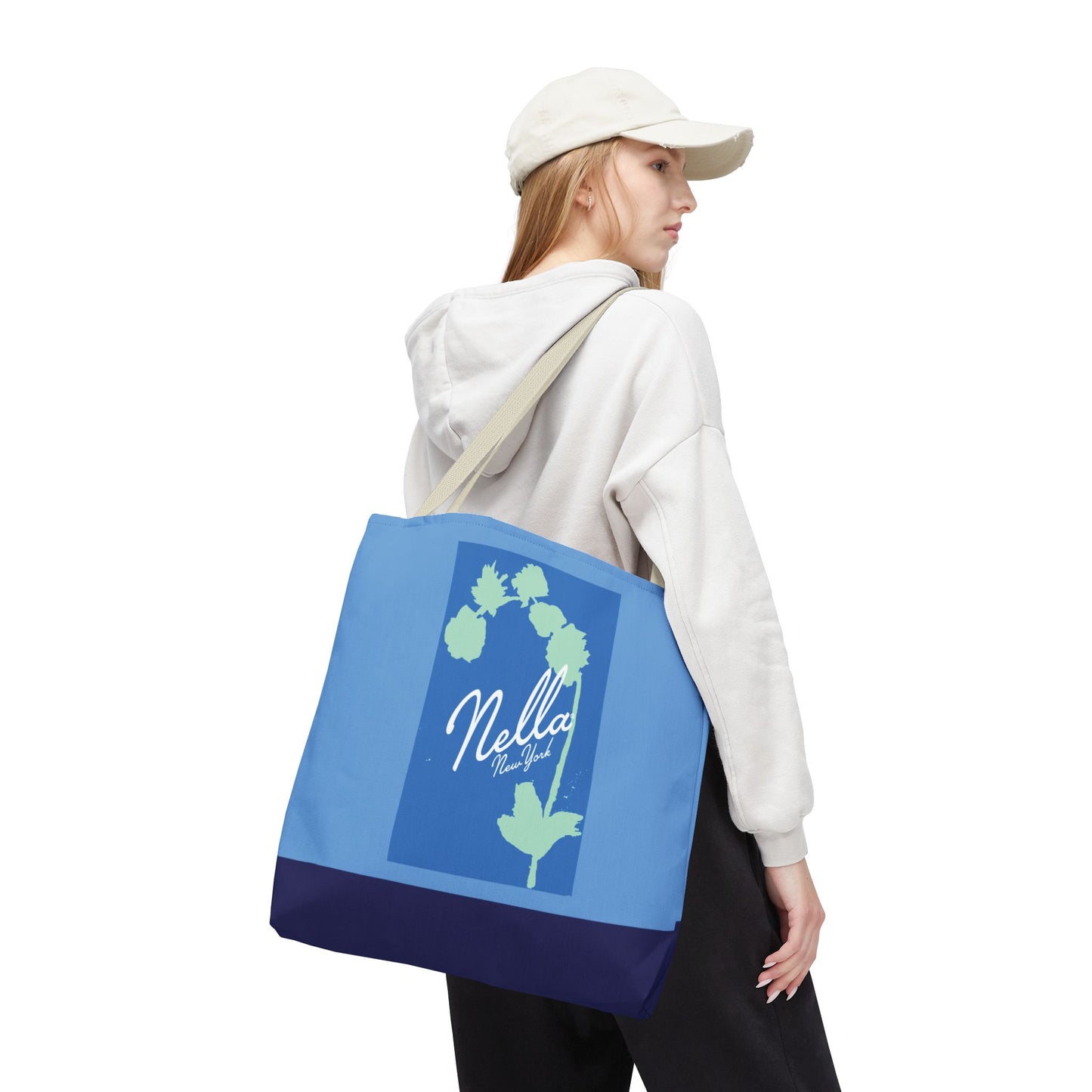 NELLA "BLUE ORCHID" BAG