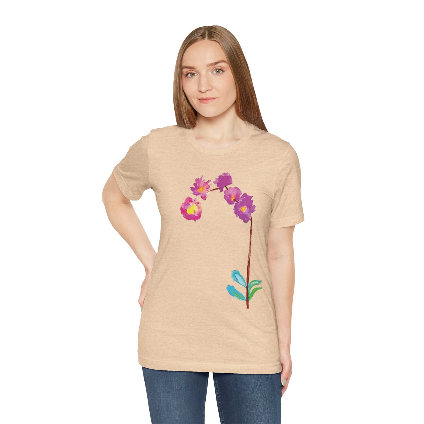 NELLA'S ORCHID Unisex Jersey Short Sleeve Tee