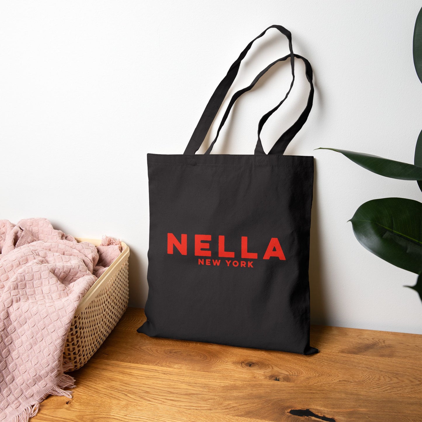 Floral Cotton Canvas Tote Bag - Stylish & Eco-Friendly Shopping Bag