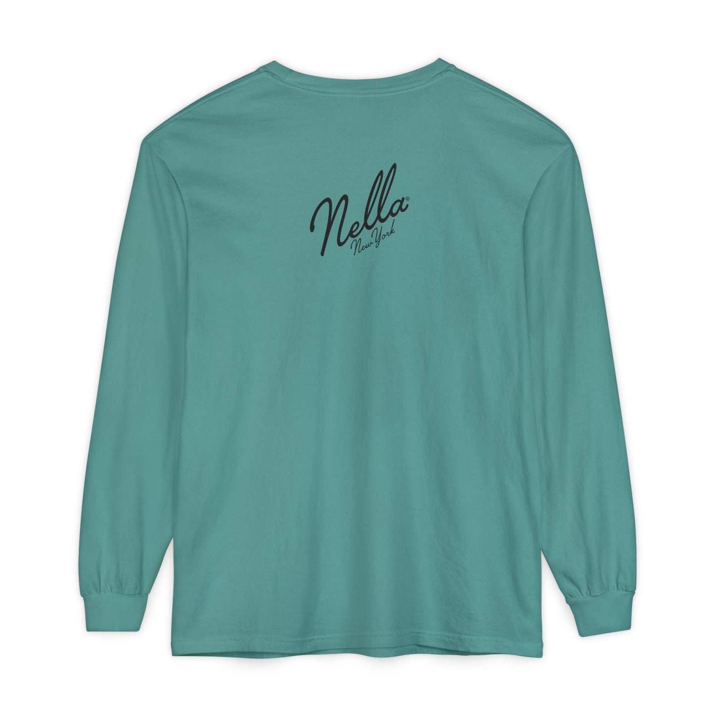 SWEET NELLA Unisex Garment-dyed Long Sleeve T-Shirt