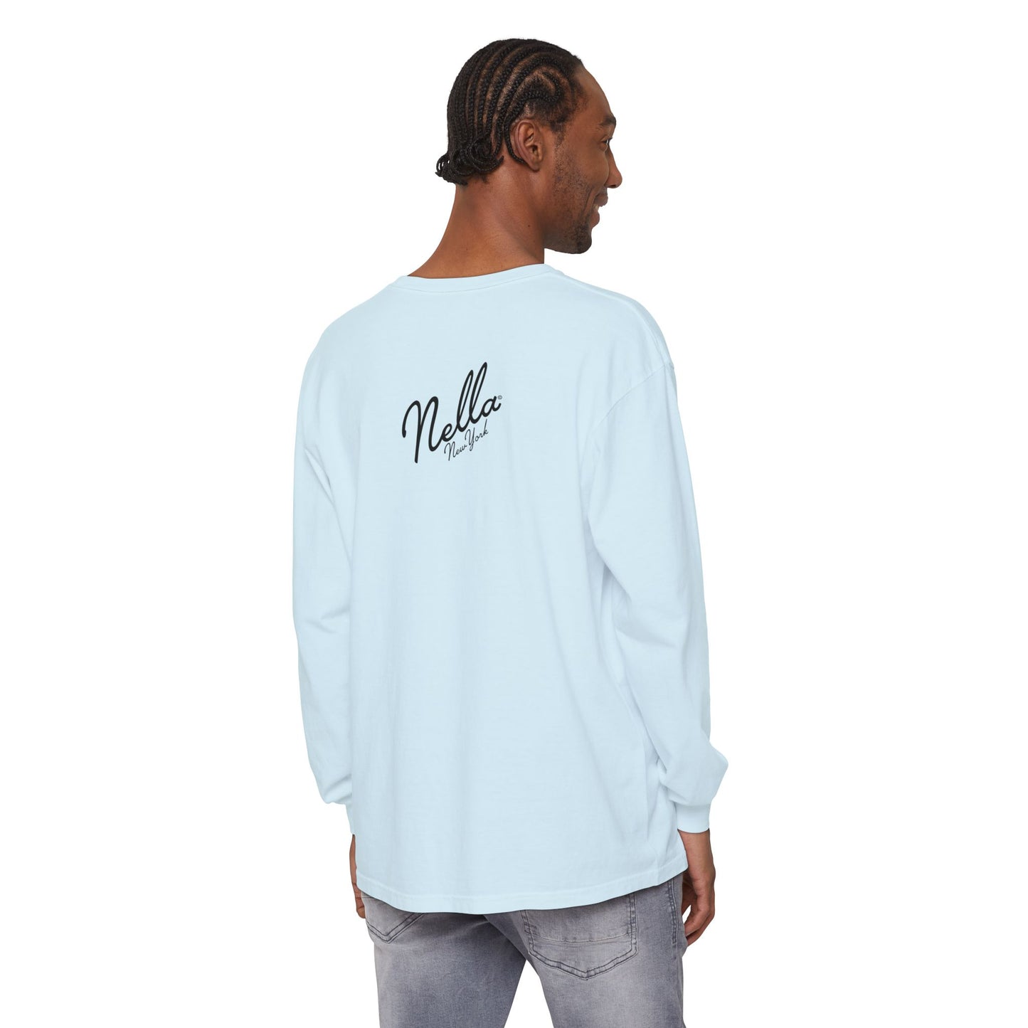 SWEET NELLA Unisex Garment-dyed Long Sleeve T-Shirt