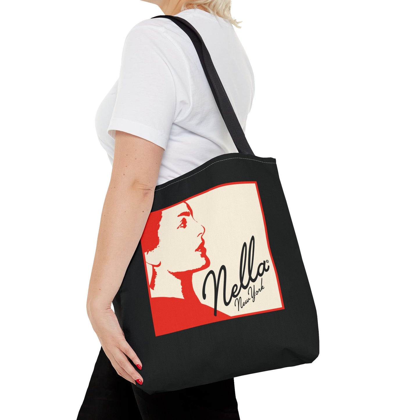 NELLA "RIGHT PROFILE" Tote Bag