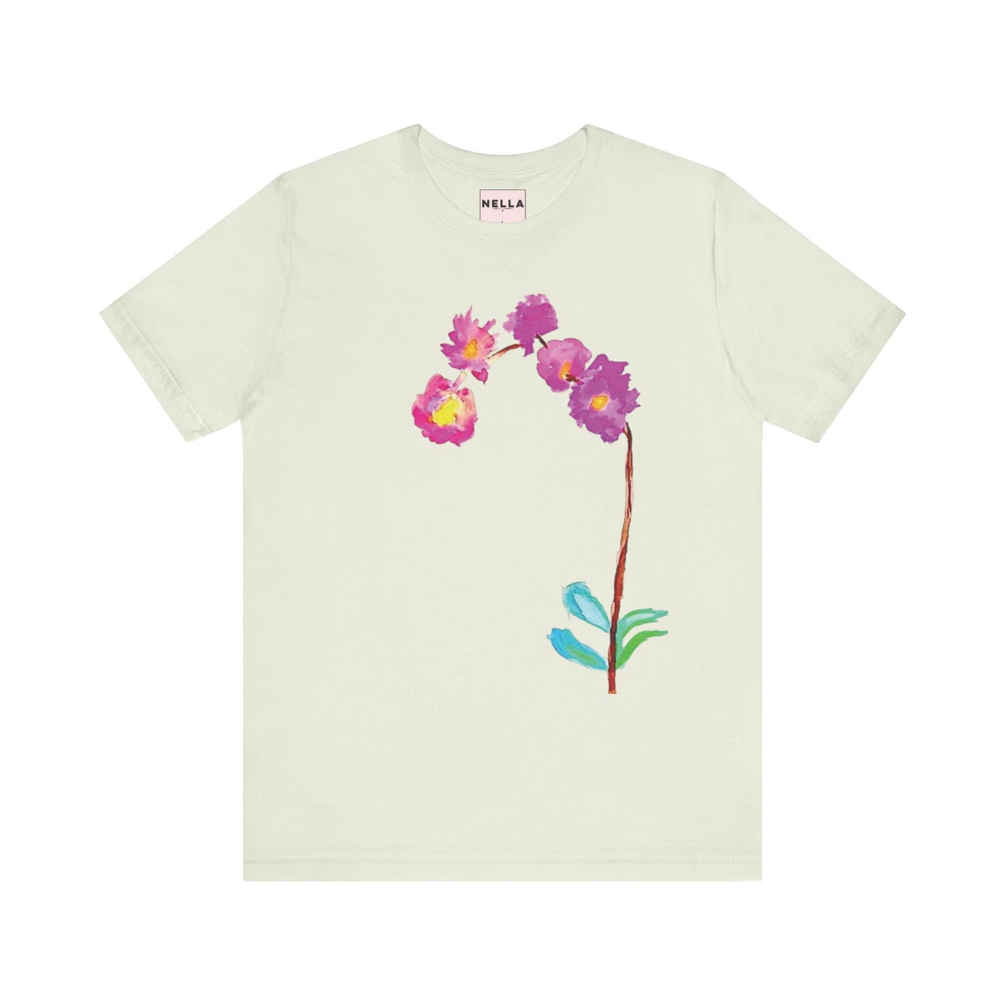 NELLA'S ORCHID Unisex Jersey Short Sleeve Tee
