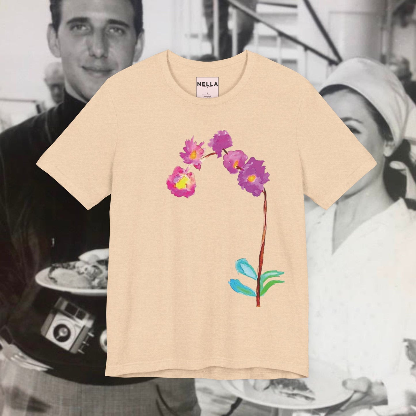 NELLA'S ORCHID Unisex Jersey Short Sleeve Tee