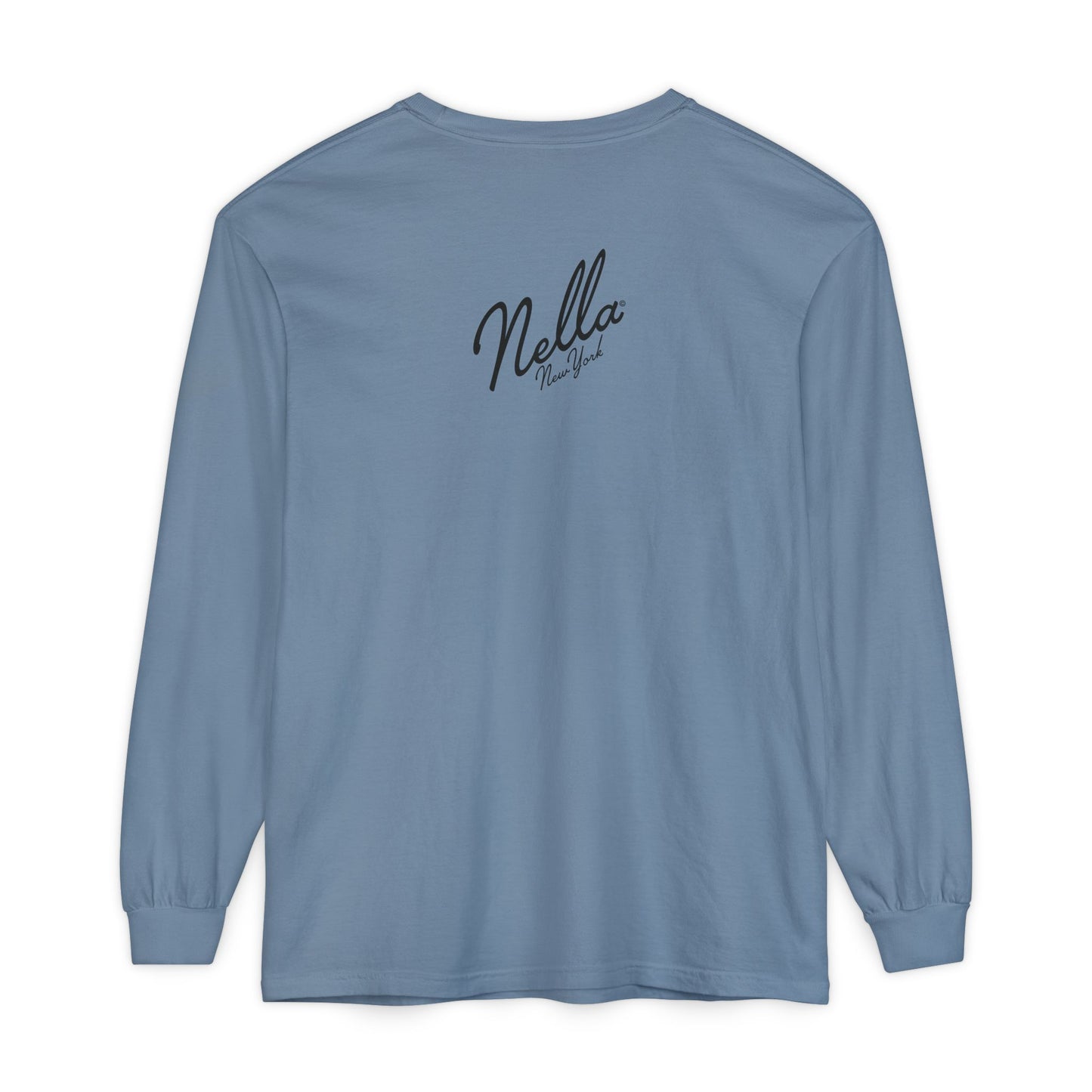 SWEET NELLA Unisex Garment-dyed Long Sleeve T-Shirt