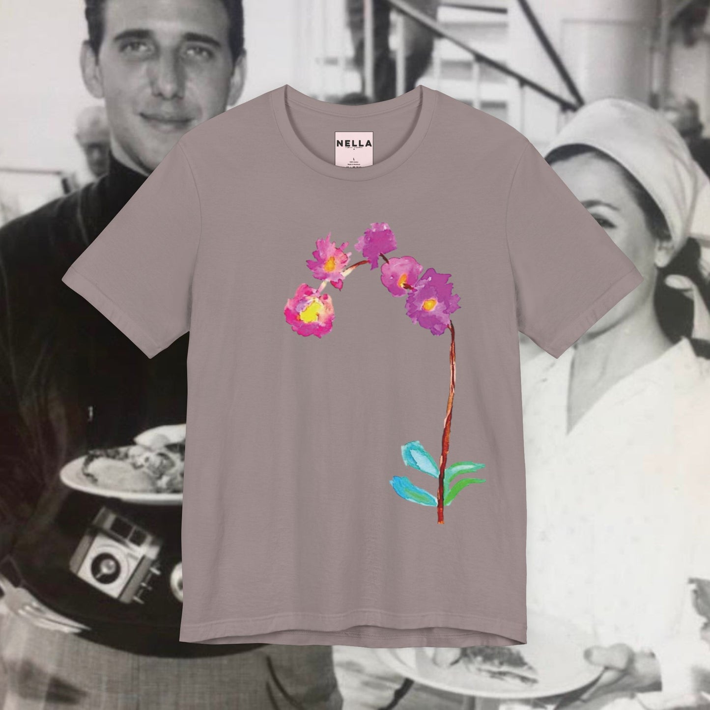 NELLA'S ORCHID Unisex Jersey Short Sleeve Tee