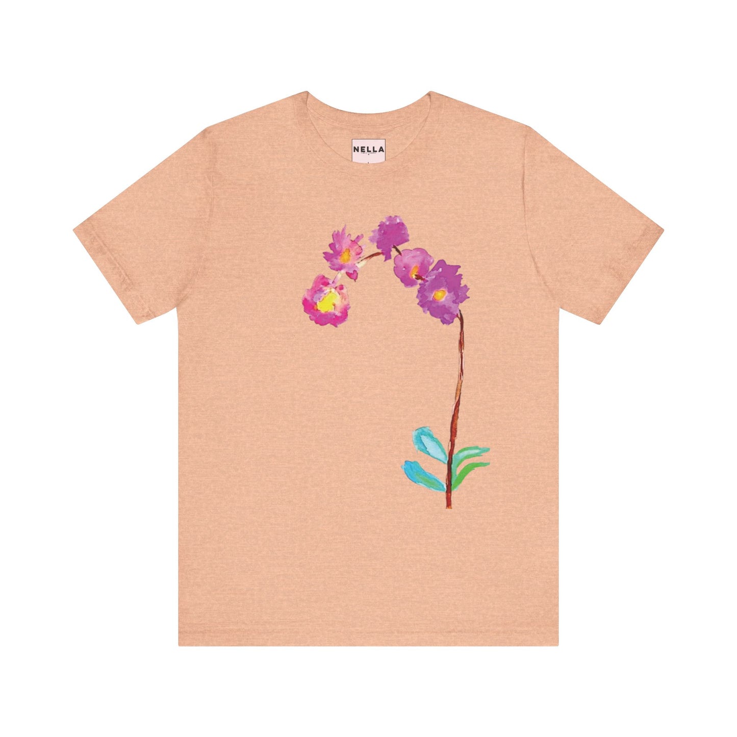 NELLA'S ORCHID Unisex Jersey Short Sleeve Tee