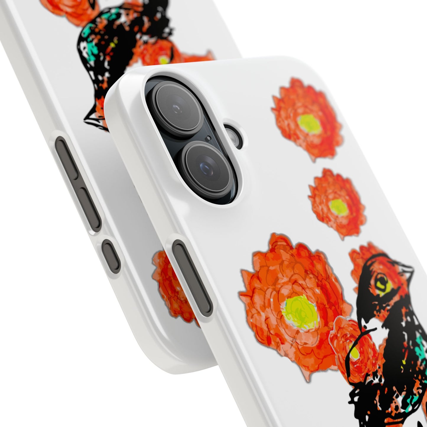 Slim Phone Cases with Floral Bird Design | Cute Phone Cover, Nature Lover Gift, Trendy Accessory for Women, Stylish Mobile Case, Nella [...]