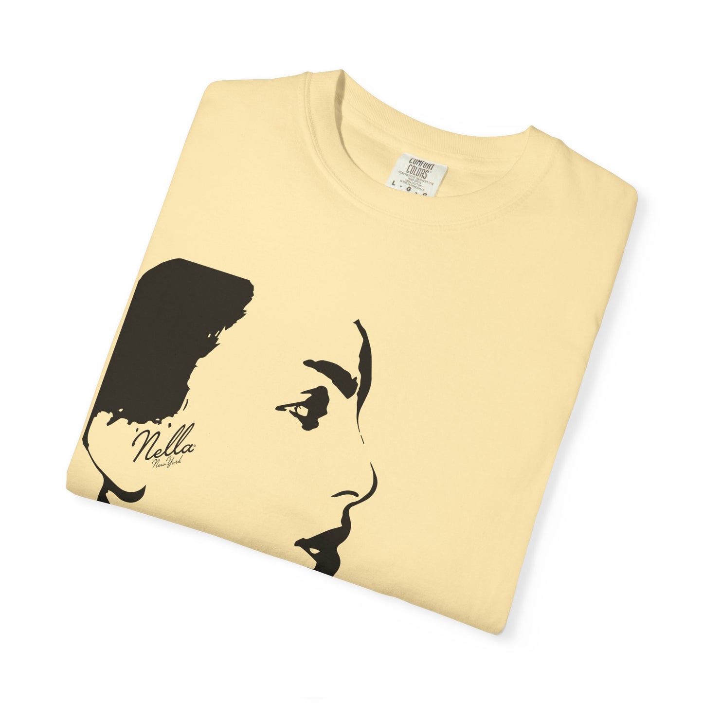 NELLA "FACE FORWARD" Unisex T-Shirt, Casual Wear, Gift for Her, Spring Apparel, Art Tee, Summer Style, Birthday Present