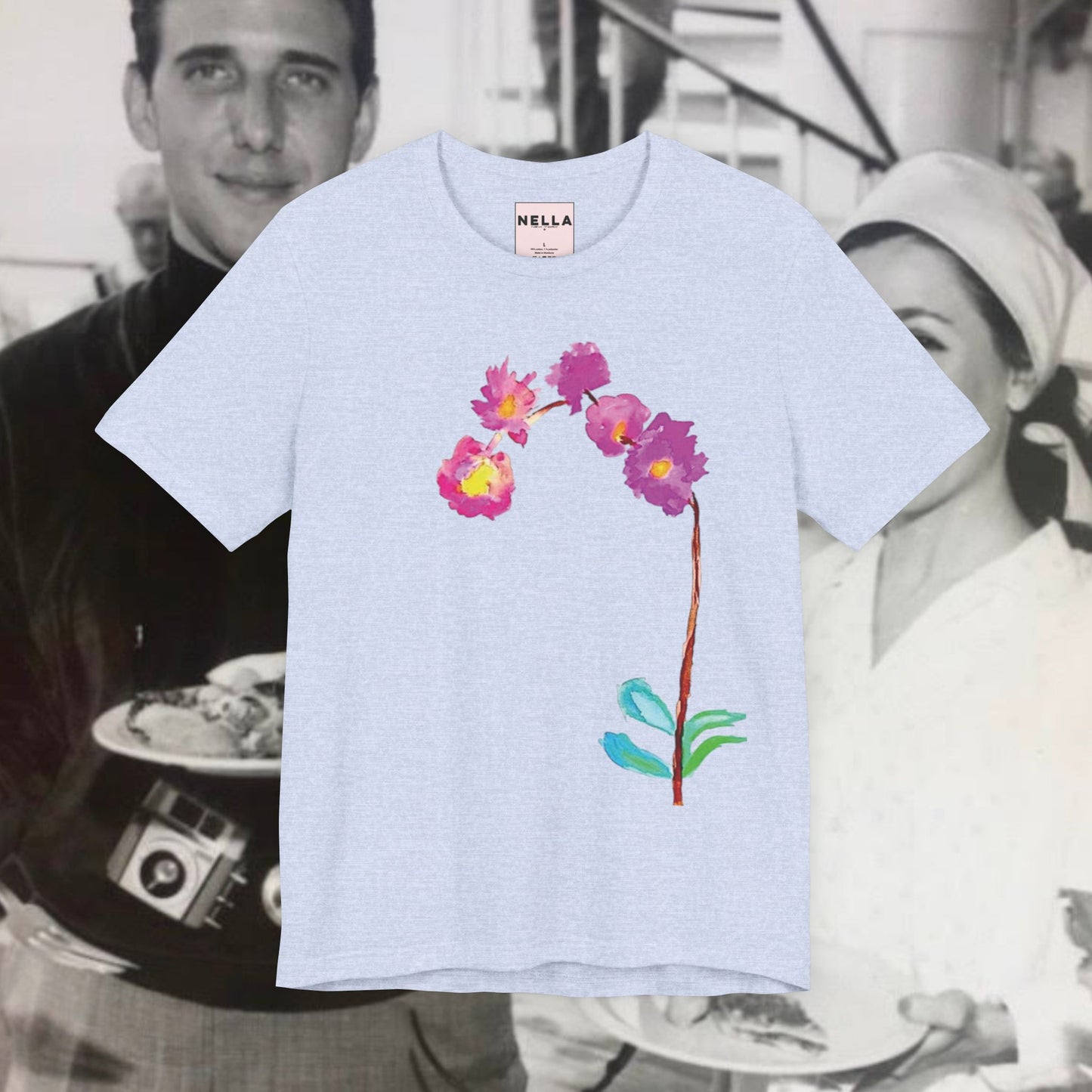 NELLA'S ORCHID Unisex Jersey Short Sleeve Tee