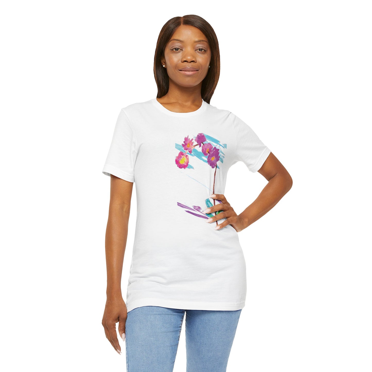 Unisex Jersey Short Sleeve Tee - NELLA's Orchid