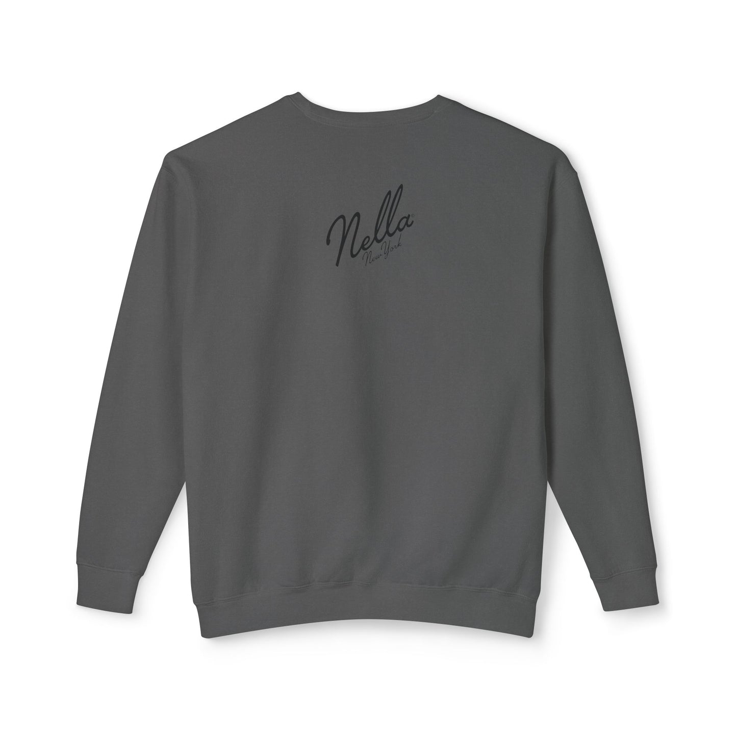 NELLA's ORCHID Art Crewneck Sweatshirt - Bold Statement for Indie Sleaze Style