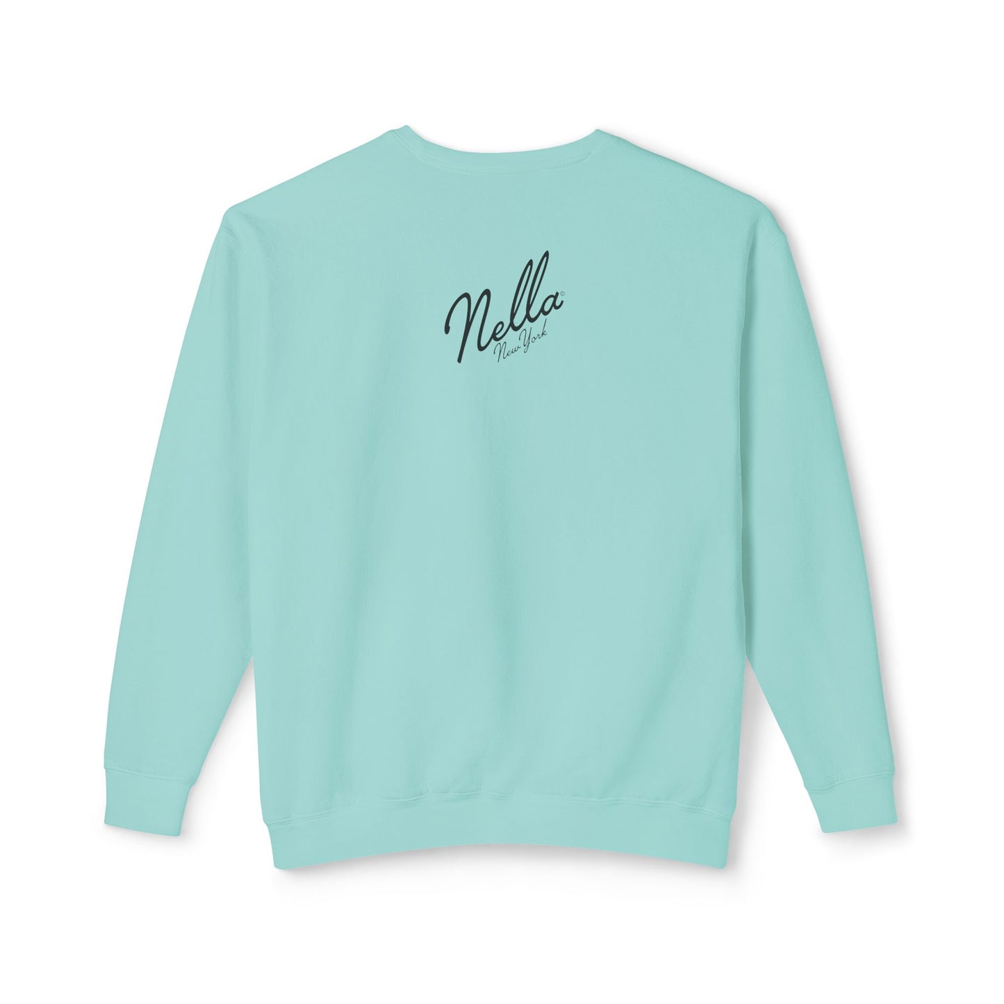 NELLA's ORCHID Art Crewneck Sweatshirt - Bold Statement for Indie Sleaze Style