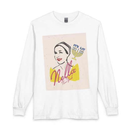 NELLA "IT'S LIT!" HANUKKAH UNISEX SHIRT