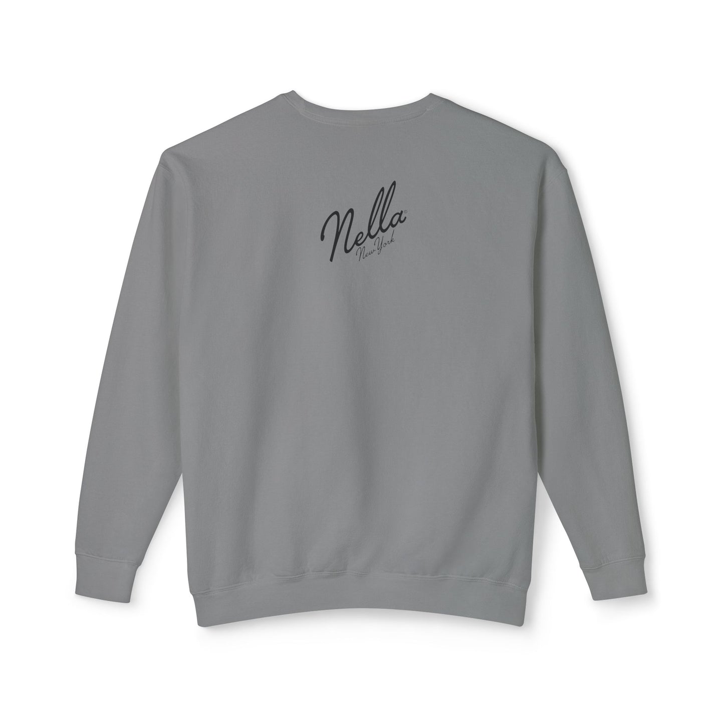 NELLA's ORCHID Art Crewneck Sweatshirt - Bold Statement for Indie Sleaze Style