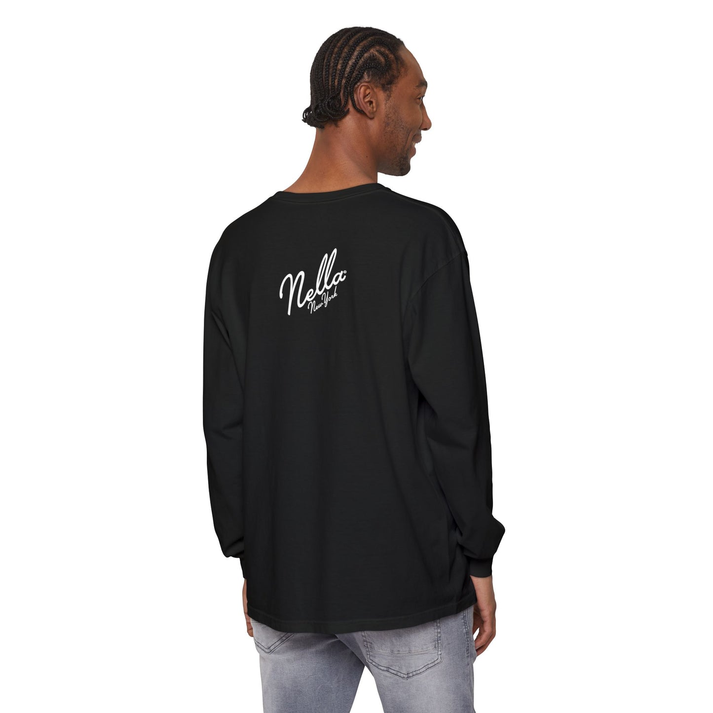SWEET NELLA  Unisex Garment-dyed Long Sleeve T-Shirt