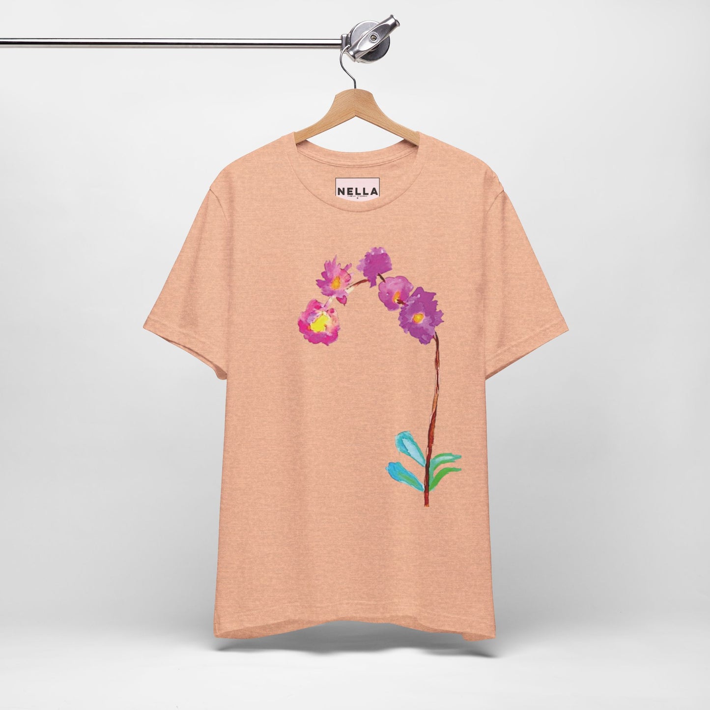 NELLA'S ORCHID Unisex Jersey Short Sleeve Tee