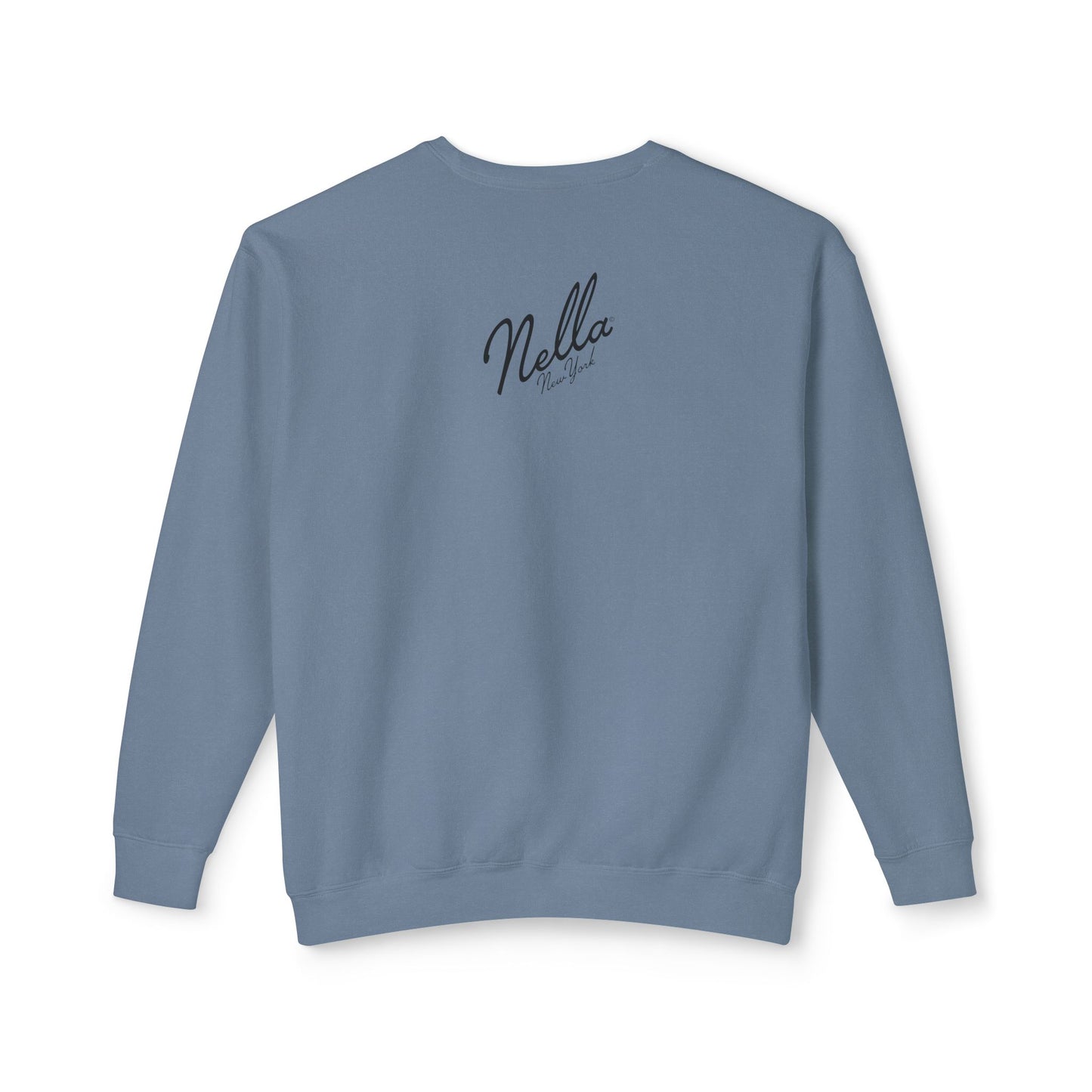 NELLA's ORCHID Art Crewneck Sweatshirt - Bold Statement for Indie Sleaze Style