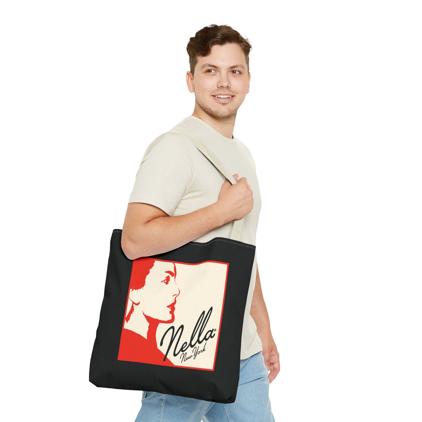 NELLA "RIGHT PROFILE" Tote Bag