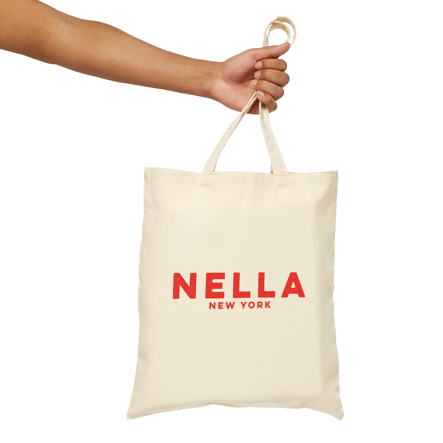 Floral Cotton Canvas Tote Bag - Stylish & Eco-Friendly Shopping Bag