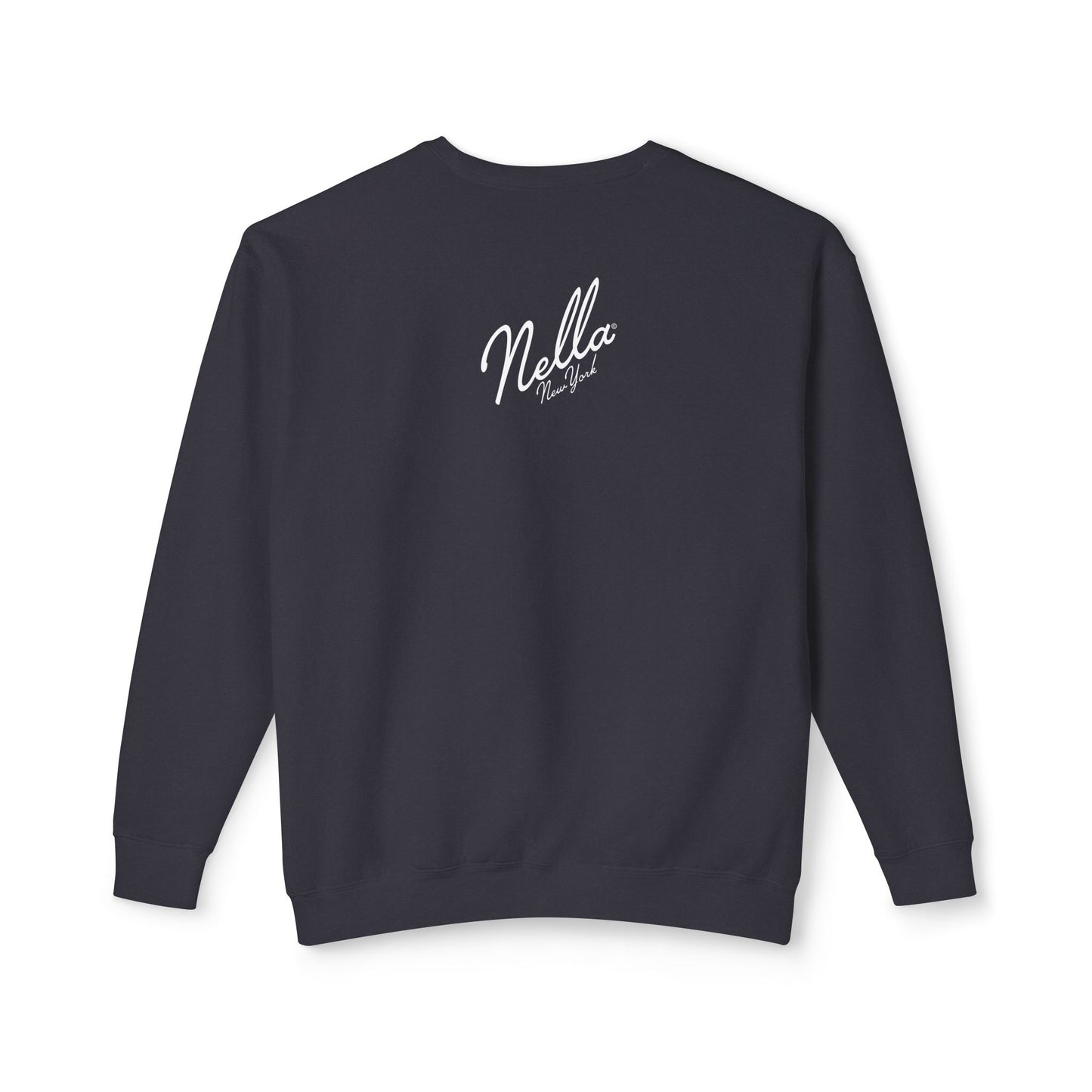 NELLA's ORCHID Art Crewneck Sweatshirt - Bold Statement for Indie Sleaze Style