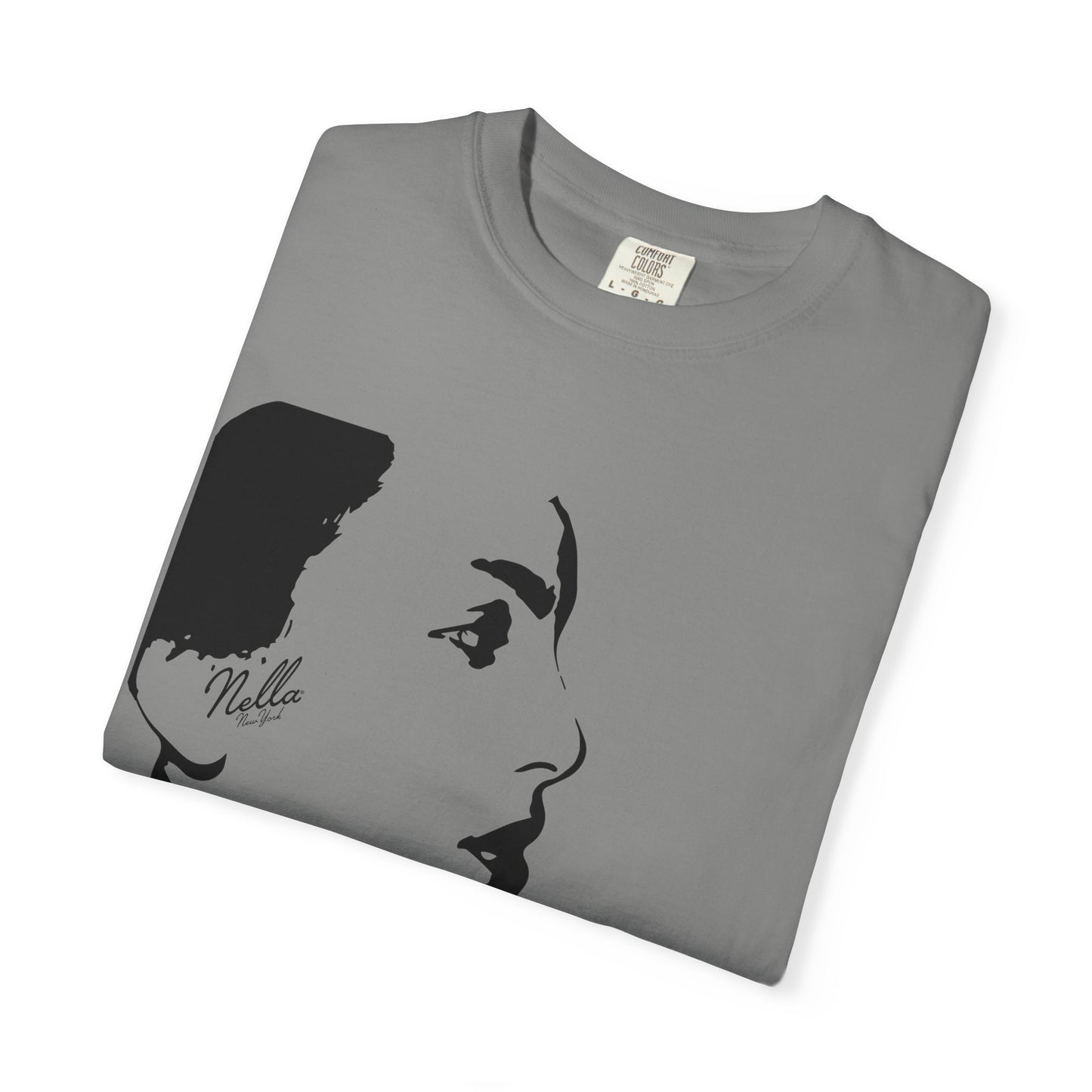 NELLA "FACE FORWARD" Unisex T-Shirt, Casual Wear, Gift for Her, Spring Apparel, Art Tee, Summer Style, Birthday Present