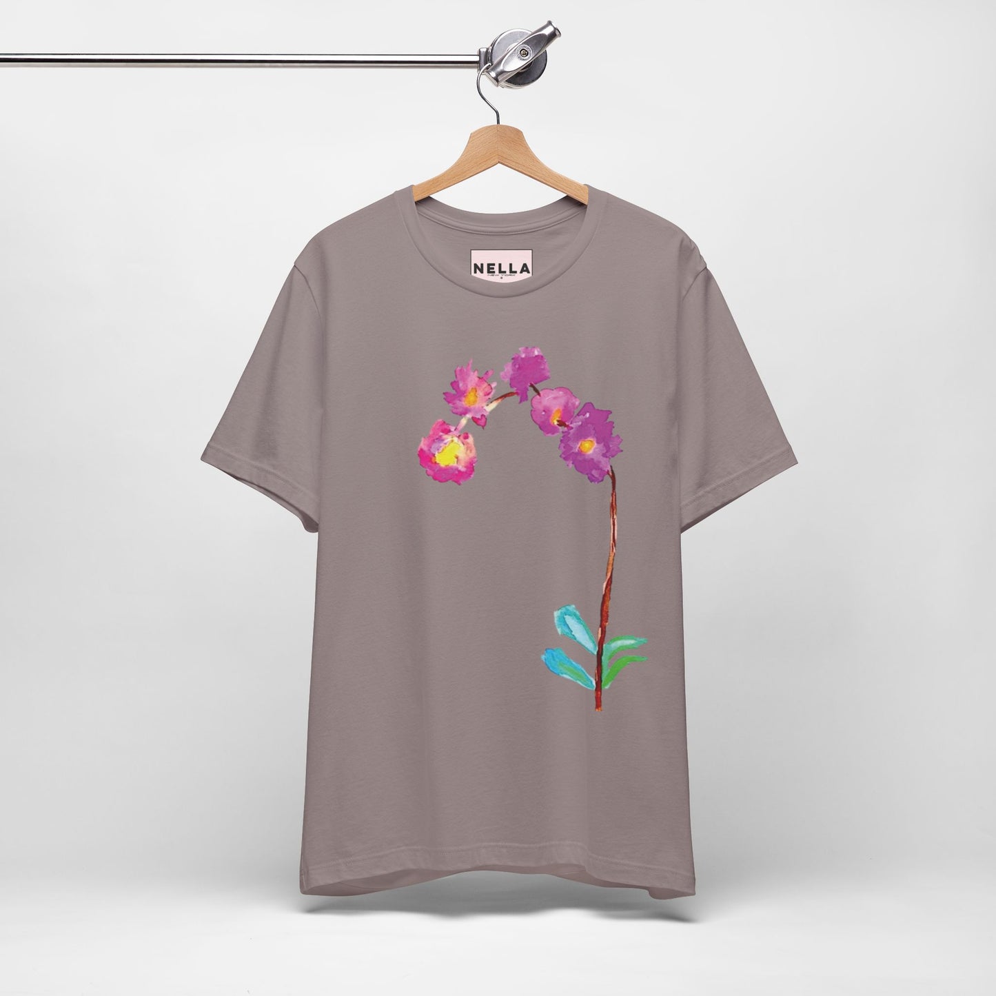NELLA'S ORCHID Unisex Jersey Short Sleeve Tee