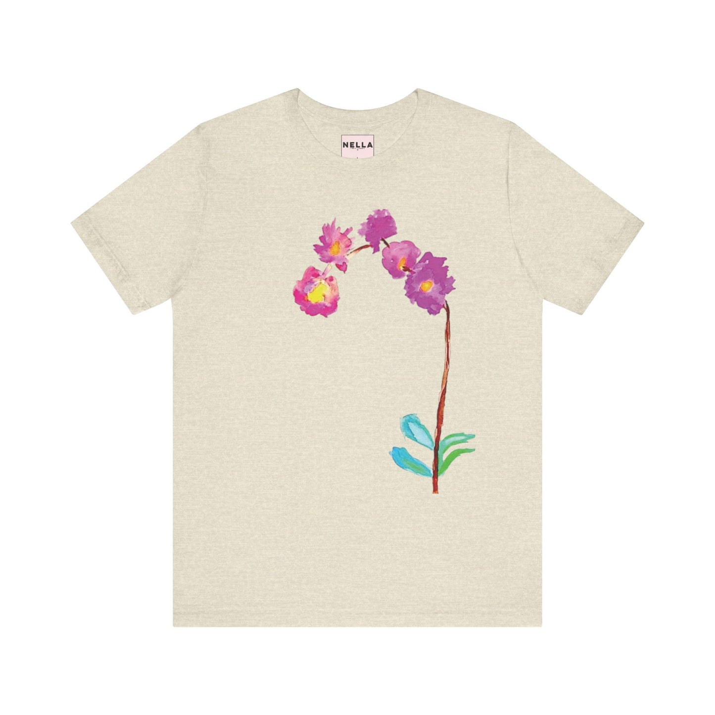 NELLA'S ORCHID Unisex Jersey Short Sleeve Tee