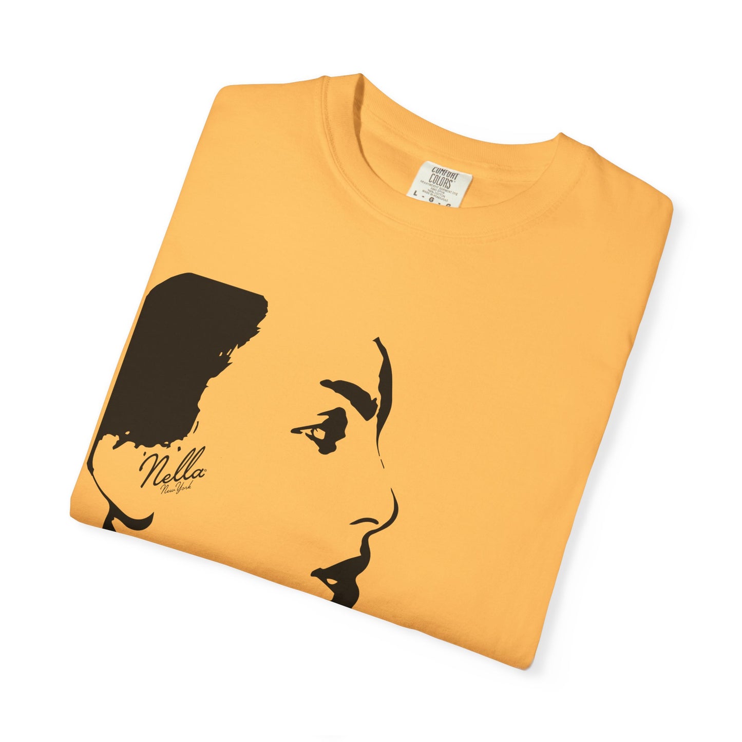 NELLA "FACE FORWARD" Unisex T-Shirt, Casual Wear, Gift for Her, Spring Apparel, Art Tee, Summer Style, Birthday Present
