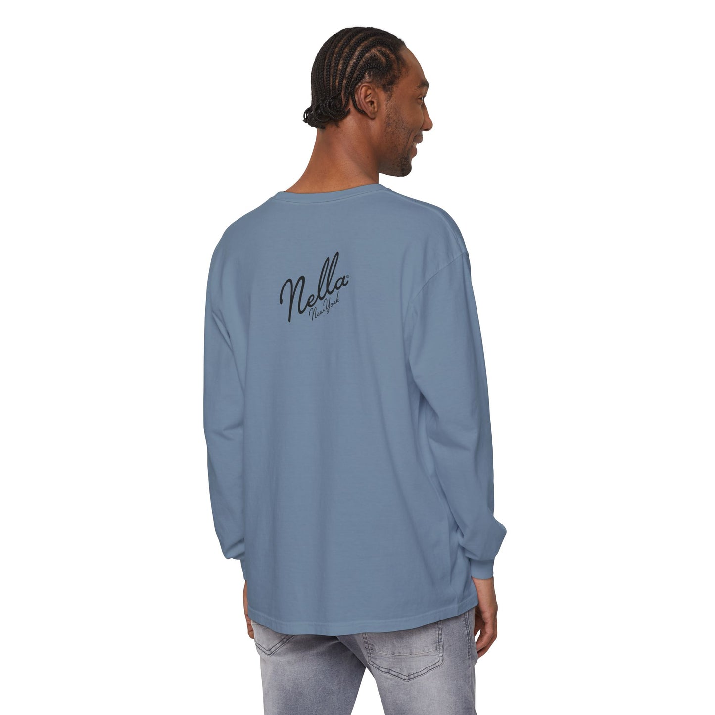 SWEET NELLA  Unisex Garment-dyed Long Sleeve T-Shirt