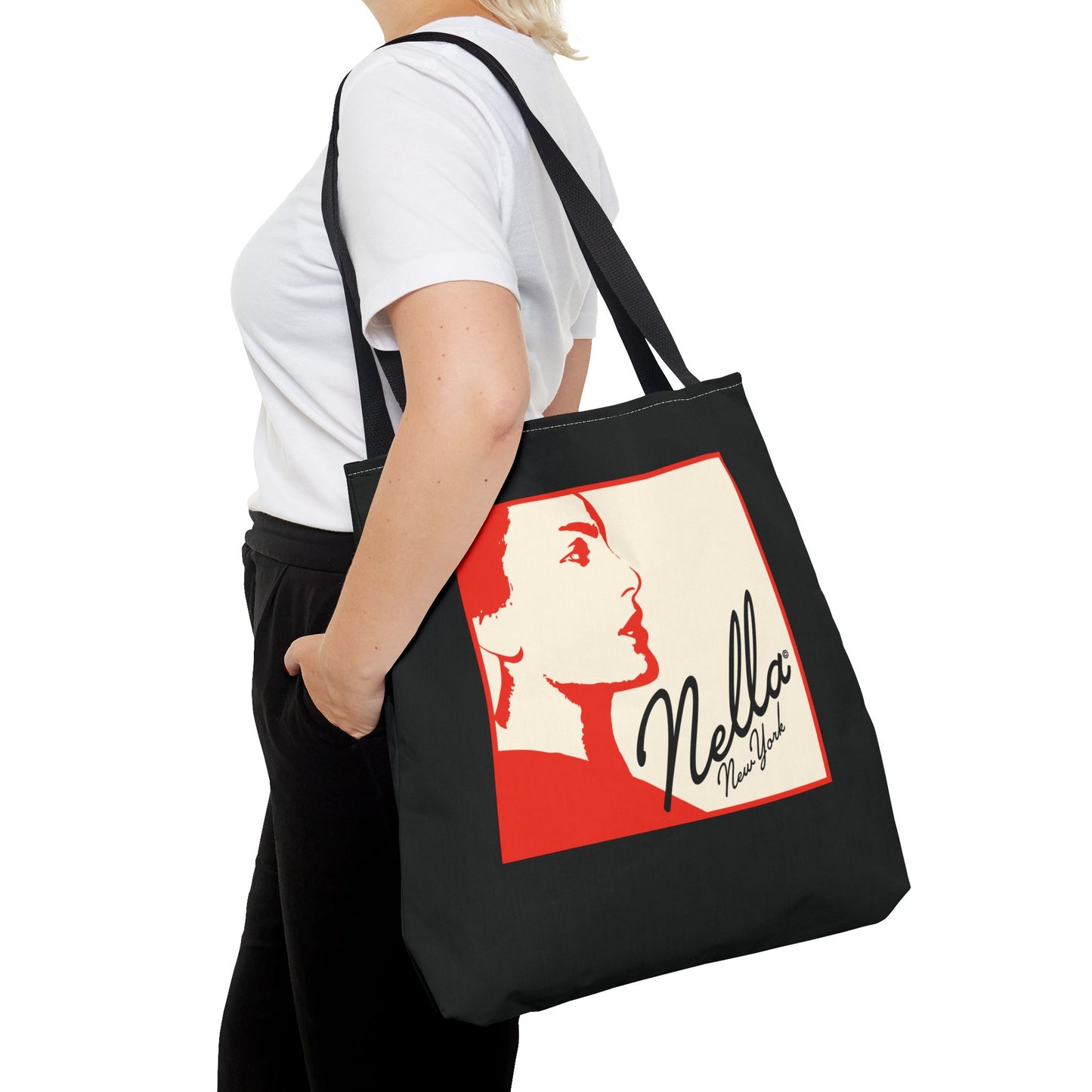 NELLA "RIGHT PROFILE" Tote Bag