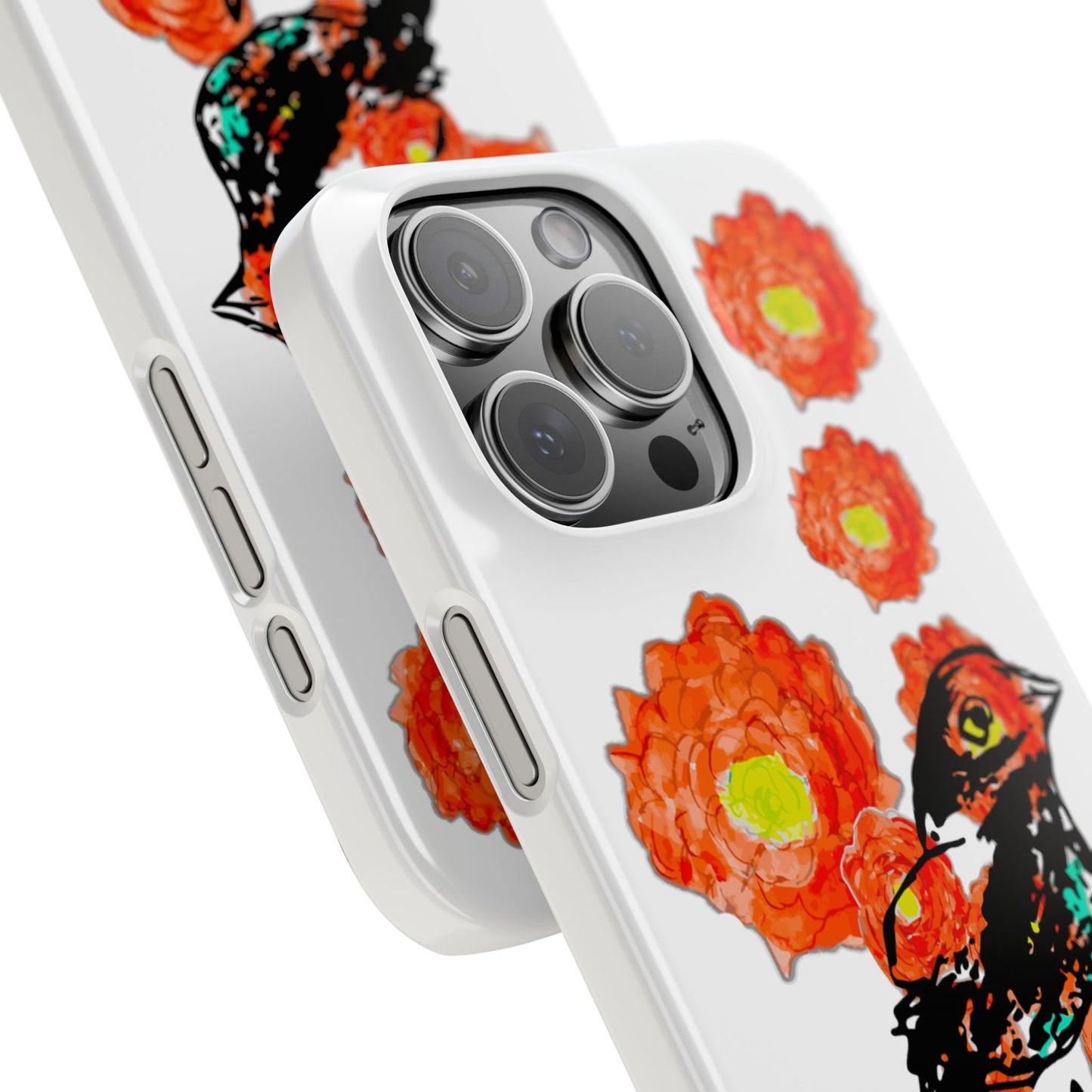 Slim Phone Cases with Floral Bird Design | Cute Phone Cover, Nature Lover Gift, Trendy Accessory for Women, Stylish Mobile Case, Nella [...]