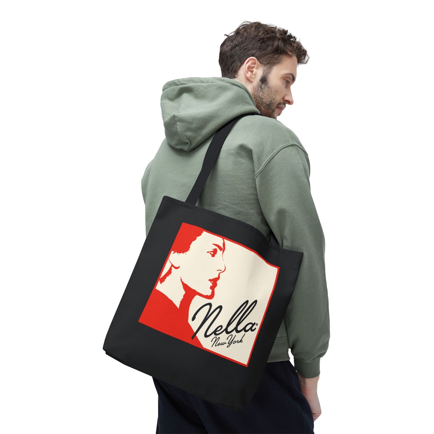 NELLA "RIGHT PROFILE" Tote Bag