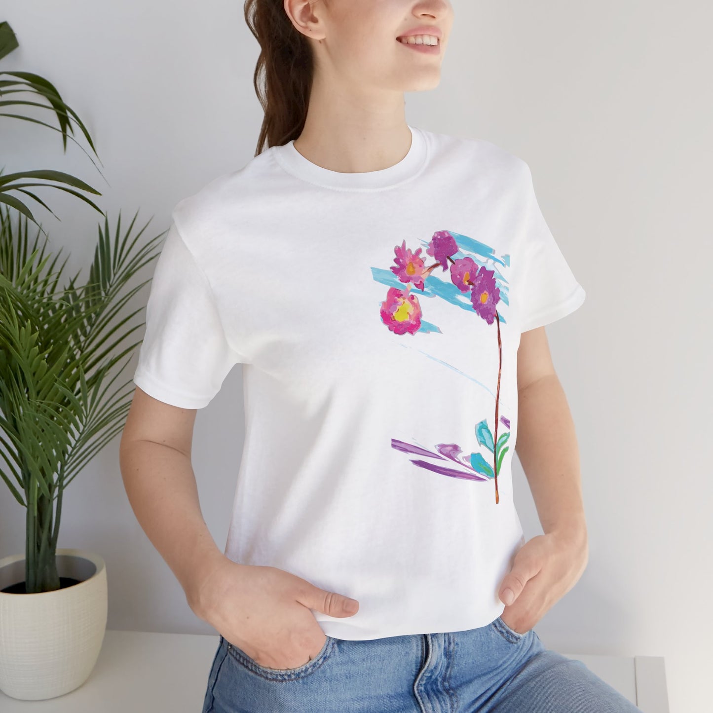 Unisex Jersey Short Sleeve Tee - NELLA's Orchid