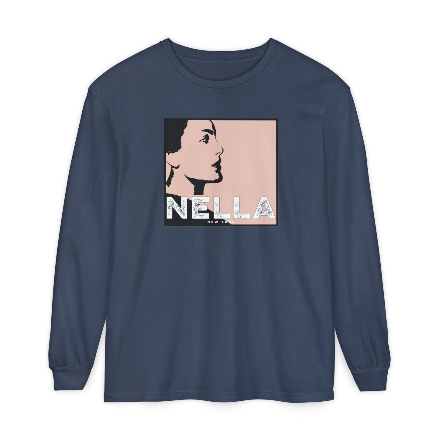 SWEET NELLA  Unisex Garment-dyed Long Sleeve T-Shirt