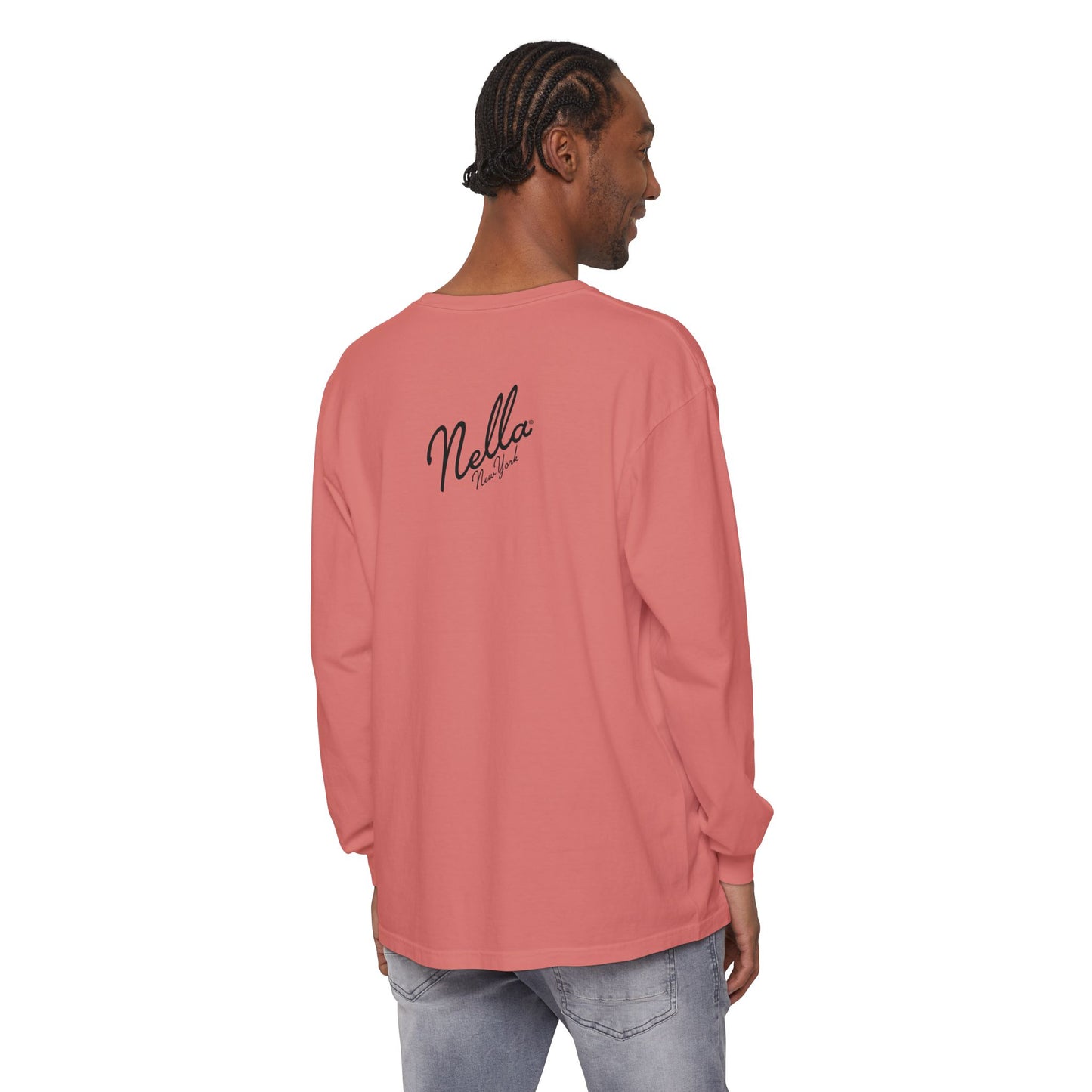 SWEET NELLA  Unisex Garment-dyed Long Sleeve T-Shirt