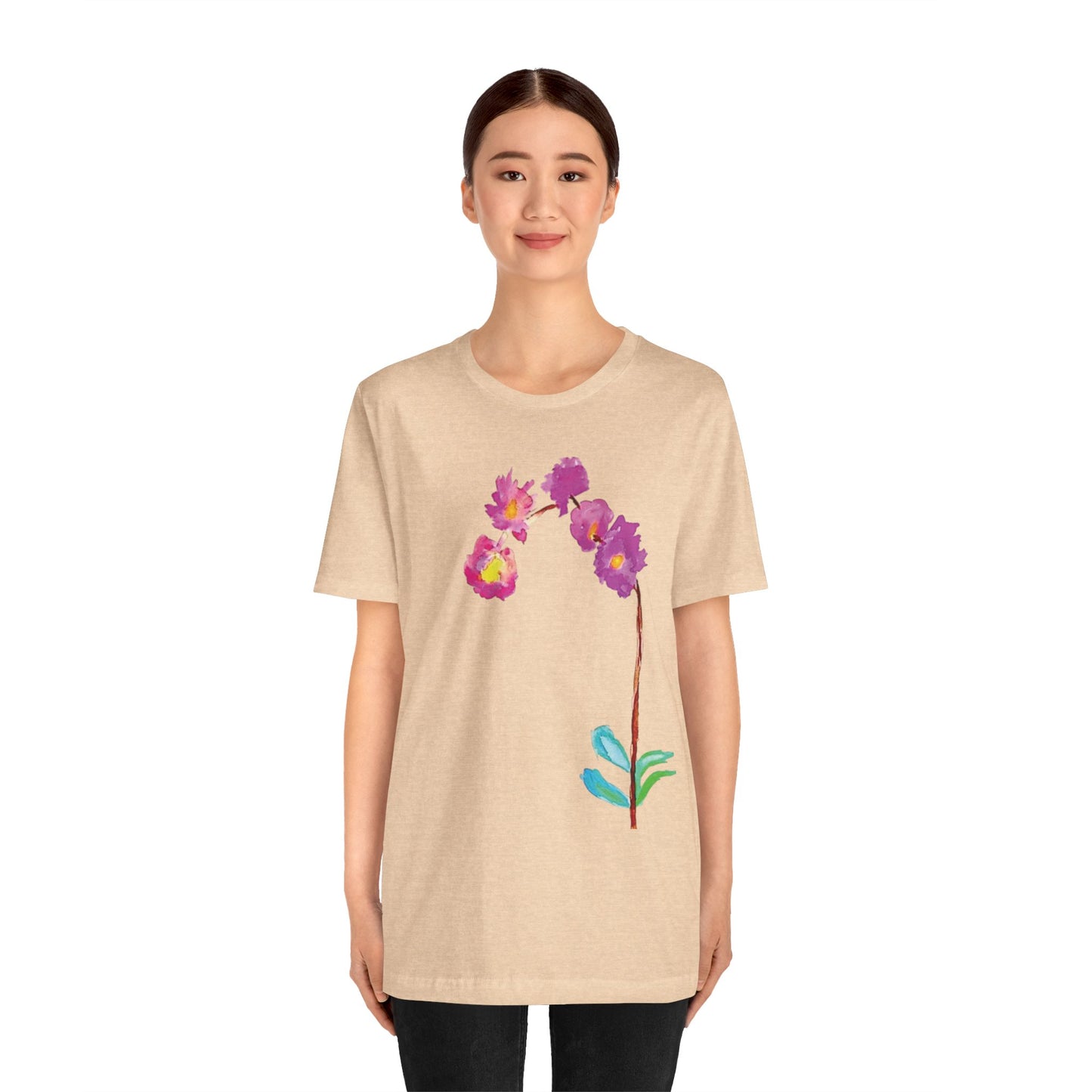 NELLA'S ORCHID Unisex Jersey Short Sleeve Tee