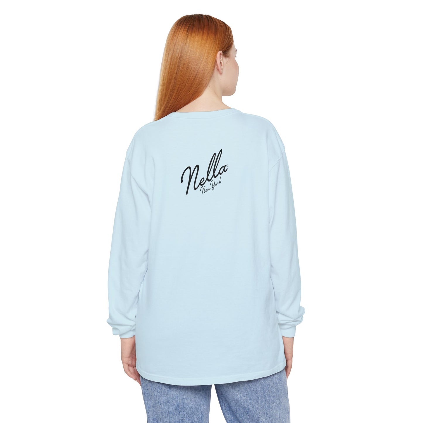 SWEET NELLA  Unisex Garment-dyed Long Sleeve T-Shirt