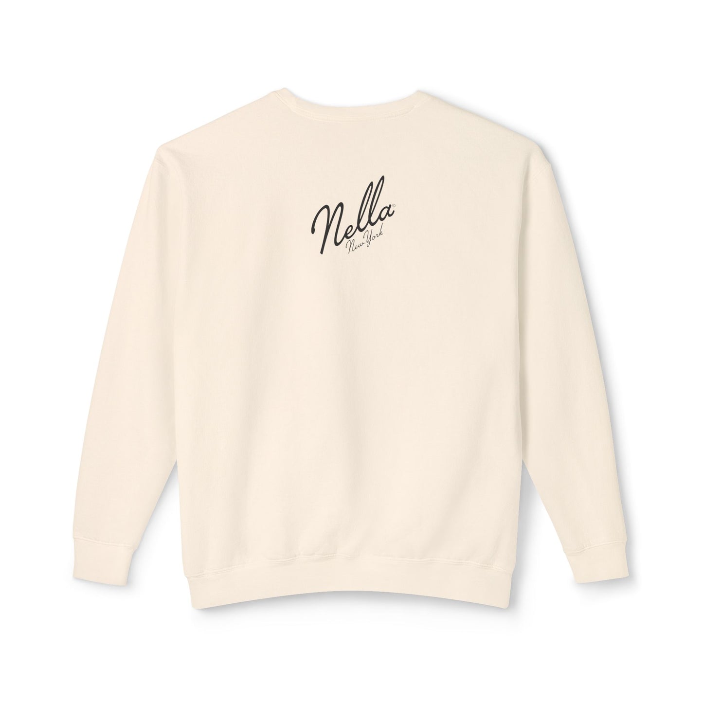 NELLA's ORCHID Art Crewneck Sweatshirt - Bold Statement for Indie Sleaze Style