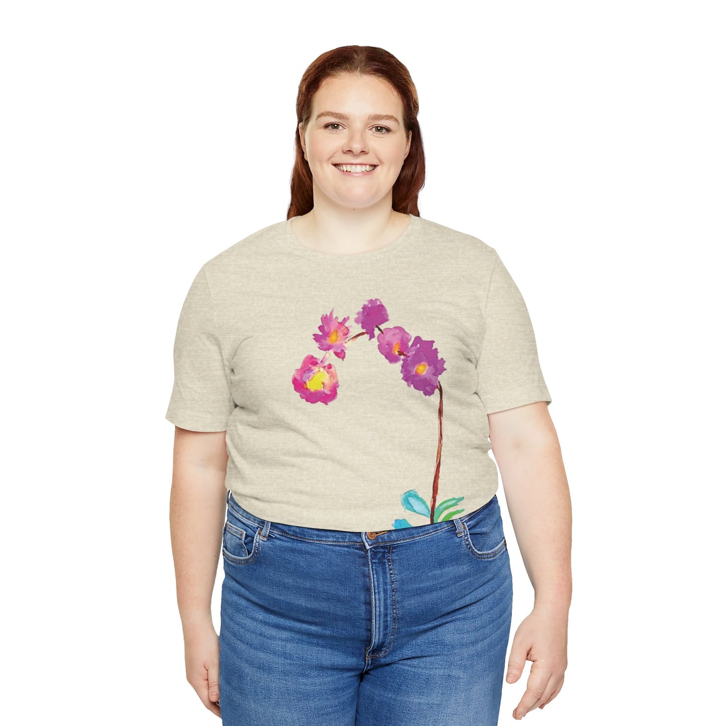 NELLA'S ORCHID Unisex Jersey Short Sleeve Tee