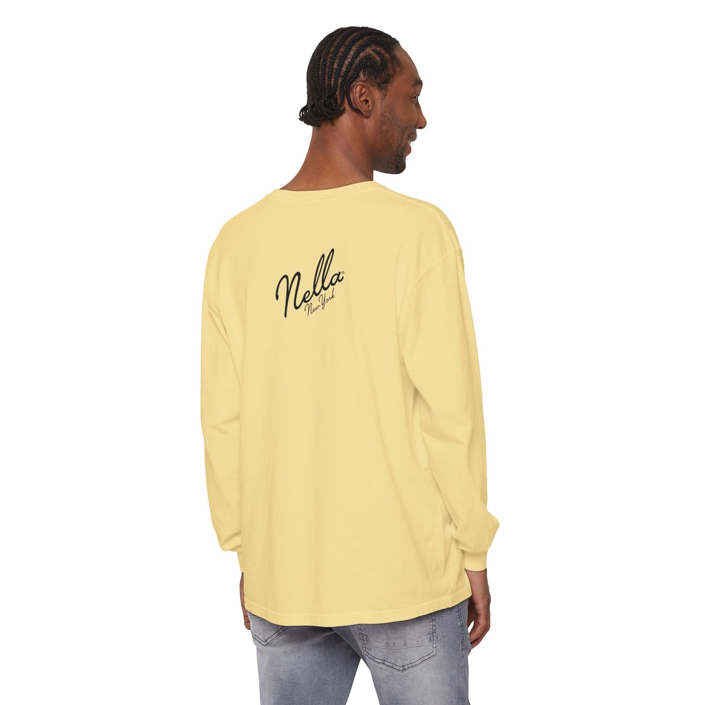 SWEET NELLA  Unisex Garment-dyed Long Sleeve T-Shirt