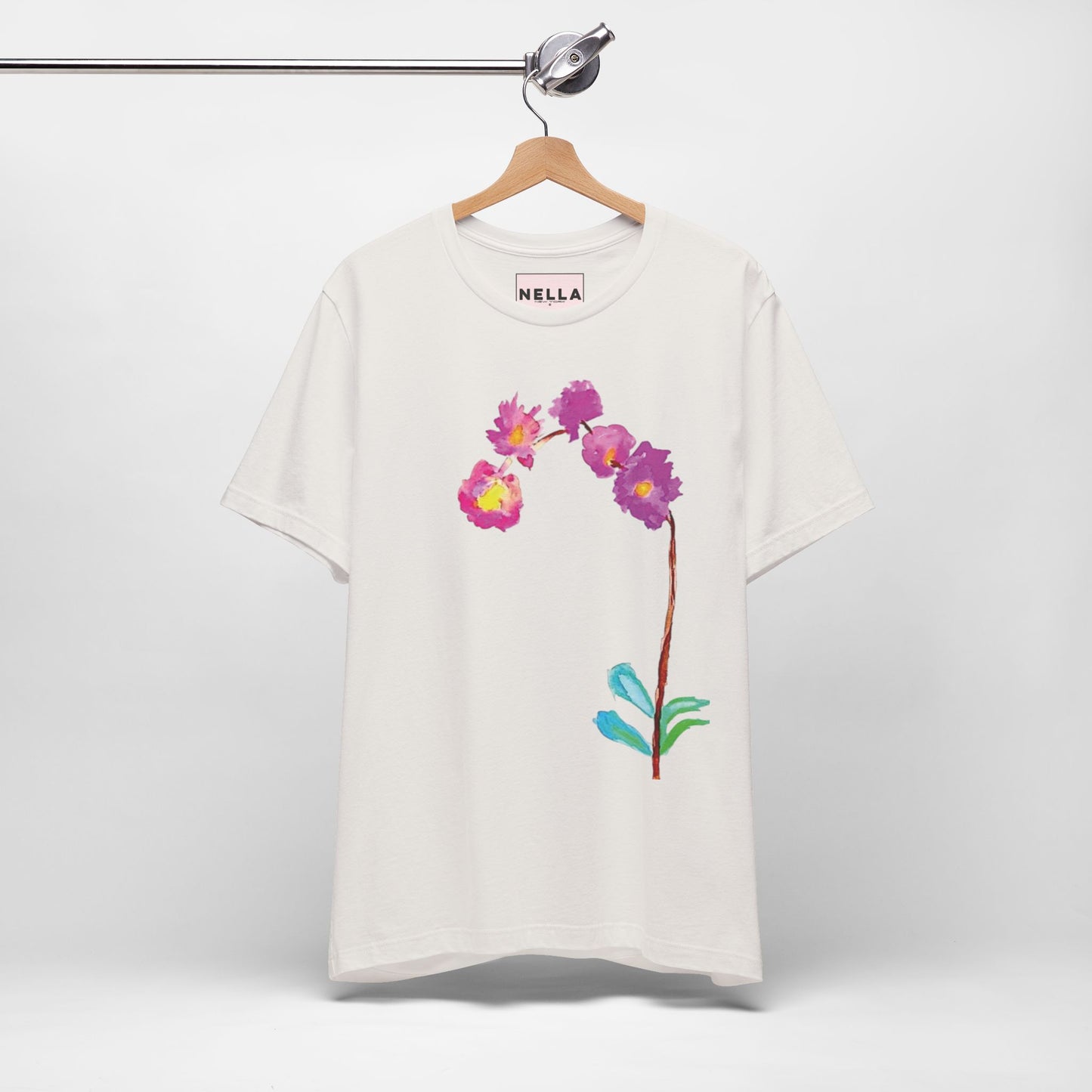NELLA'S ORCHID Unisex Jersey Short Sleeve Tee