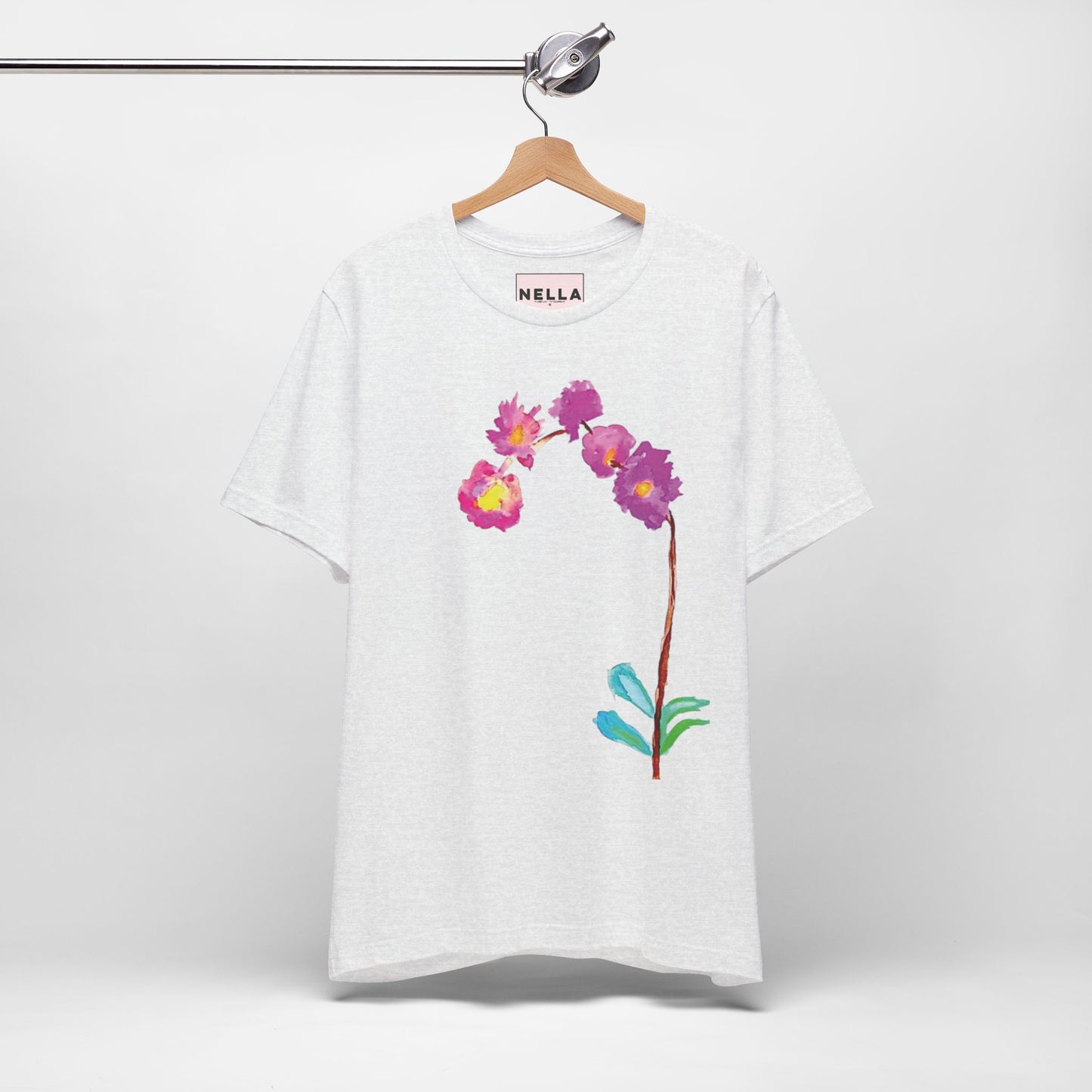 NELLA'S ORCHID Unisex Jersey Short Sleeve Tee