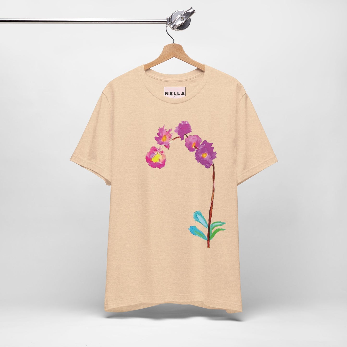 NELLA'S ORCHID Unisex Jersey Short Sleeve Tee