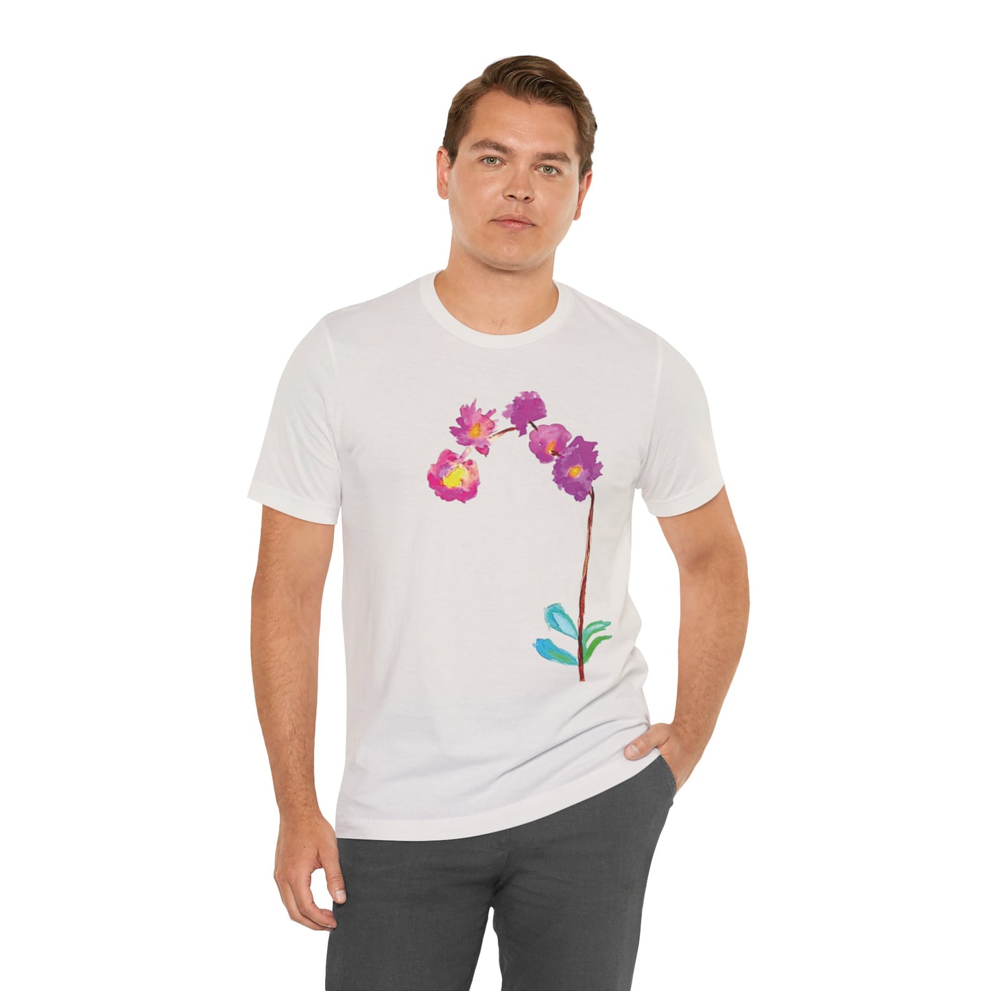 NELLA'S ORCHID Unisex Jersey Short Sleeve Tee