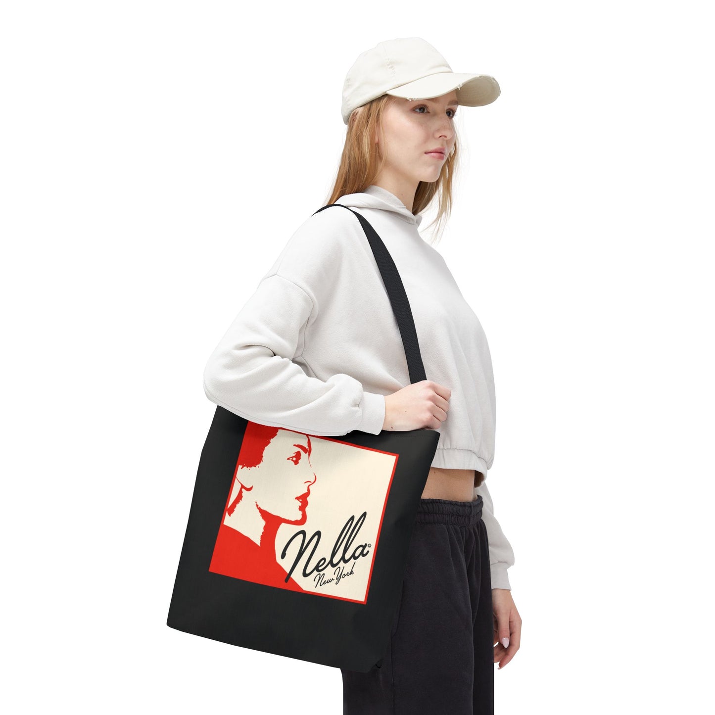 NELLA "RIGHT PROFILE" Tote Bag