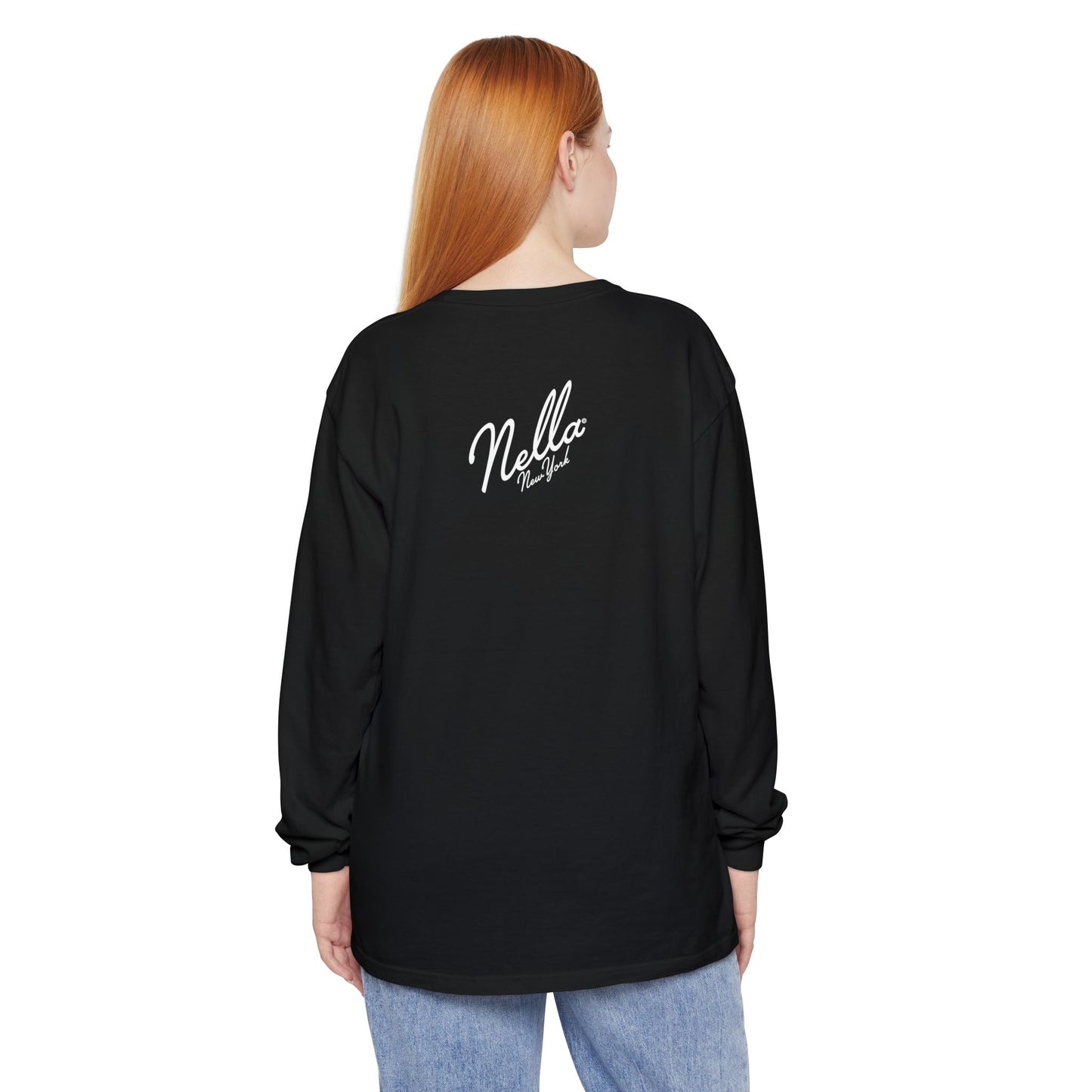SWEET NELLA  Unisex Garment-dyed Long Sleeve T-Shirt