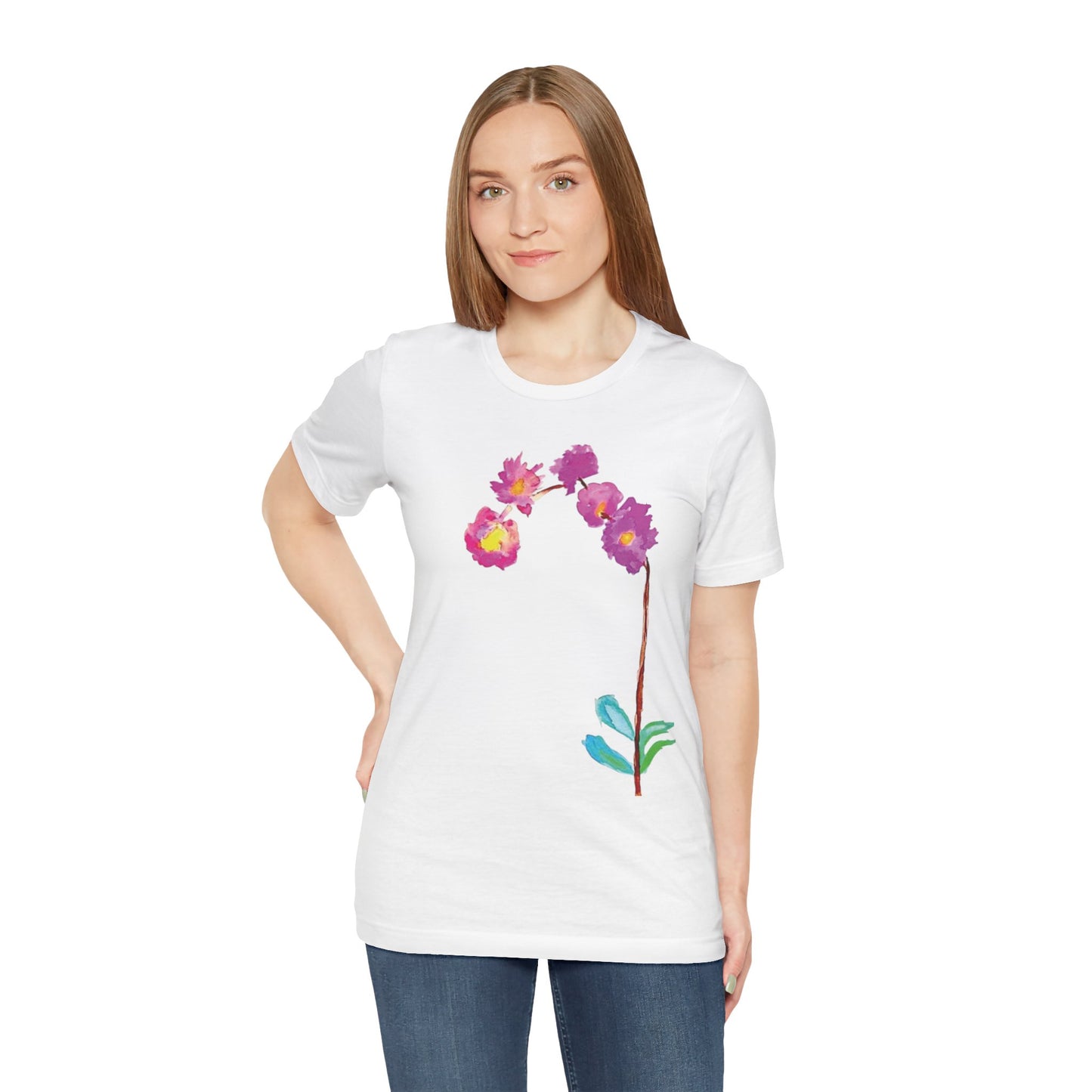 NELLA'S ORCHID Unisex Jersey Short Sleeve Tee