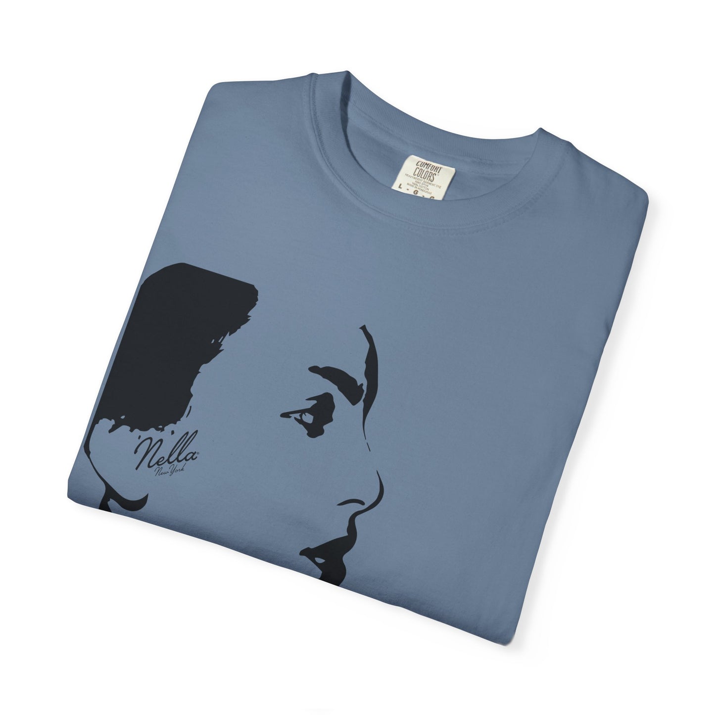 NELLA "FACE FORWARD" Unisex T-Shirt, Casual Wear, Gift for Her, Spring Apparel, Art Tee, Summer Style, Birthday Present