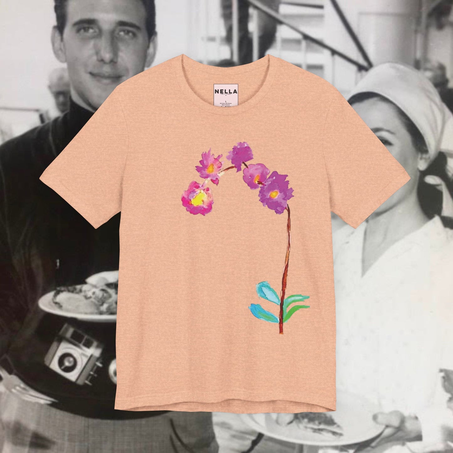 NELLA'S ORCHID Unisex Jersey Short Sleeve Tee